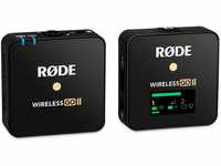 RØDE Wireless GO II Single ultrakompaktes kabelloses Zweikanal-Mikrofonsystem...