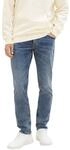 TOM TAILOR Denim Herren Piers Slim Jeans 10280 - Light Stone Wash Denim 31W / 30L