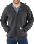 Carhartt Herren Zip Hooded Sweatshirt Sweatshirt, Anthrazit Meliert, XXL