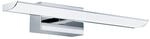 EGLO LED Wandlampe Tabiano, Spiegelleuchte, Wandleuchte aus Metall in Chrom und