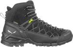 SALEWA, Alp Trainer Mid Gore-Tex Herrenwanderstiefel, Schwarz, 46,5