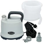 Intex Pool Drain Pump 28606 (UK Plug), Grau