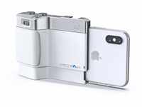 Miggo Pictar Plus Mark II Grip für Smartphone, (Grijio) Silver/Smokey White