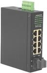 ROLINE Industrie Switch, 6x RJ-45 sowie 2x RJ-45 oder SC, unmanaged, Schwarz