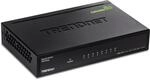 TRENDnet, TEG-S82G, 8-Port Gigabit GREENnet Switch, Ethernet Netzwerk Switch, 8