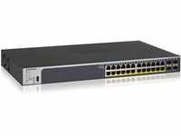 Netgear GS728TPP 28 Port Gigabit Ethernet LAN PoE Switch Smart (Netzwerk Switch