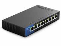 Linksys LGS108-EU 8-Port Unmanaged Gigabit-Netzwerk-Switch – Ethernet-Switch/Hub