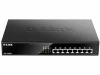 D-Link DGS-1008MP 8-Port Desktop Gigabit Switch (8 x 10/100/1000 BASE-T Ports,