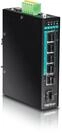 TRENDnet, TI-PG541i, Industrial Gigabit Poe + Switch 6-Port Layer 2 DIN Rail, 4 x