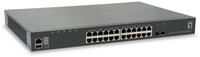 LevelOne Switch 28x GE GTL-2881 1Xge 2Xgsfp 19"