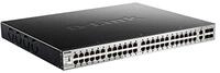 D-LINK DGS-3130-54PS/SI 54-Port Gigabit Stack Switch Schwarz