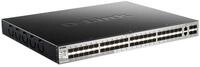 D-LINK DGS-3130-54S 54-Port Gigabit Stack Switch Schwarz