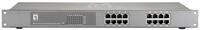 Switch LevelOne 16-Port Fast Ethernet PoE, PoE+ 120 W