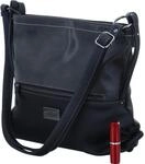TOM TAILOR Elin Damen Umh&auml;ngetasche Crossbody Bag Mittelgro&szlig; Schwarz