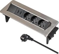 Brennenstuhl Indesk Power USB-Charger Tischsteckdosenleiste/versenkbare