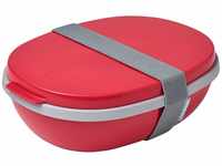 Mepal - Lunchbox Ellipse Duo - Meal Prep Box für Erwachsene & Salatbox zum...