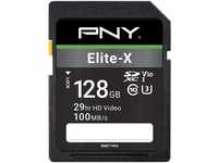 PNY Elite-X SDXC card 128GB Class 10 UHS-I U3 100MB/s