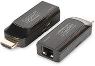 DIGITUS Mini HDMI Extender Set &ndash; Full HD 1080p 60 Hz &ndash; 50 m &uuml;ber LAN-Kabel