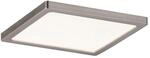 Paulmann 929.53 LED Einbaupanel Areo IP23 eckig 8W 3000K Nickel matt