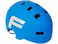FISCHER BMX Fahrradhelm, Radhelm, Dirt Bike Helm Wings, L/XL, 58-61cm, blau weiß,