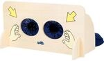small foot Sinnesspiel F&uuml;hlwand aus Holz, Lernspiel zum Erf&uuml;hlen von...