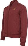 Urban Classics Herren Jacke, Steppjacke, Burgundy, S