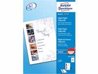 AVERY Zweckform 2579-100 Superior Inkjet Papier (100 Blatt, 150g/m², DIN A4...