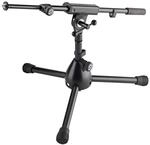 K&M 25950 Mikrofonstativ Rien f&uuml;r Bass-Drums, 3/8 Schwarz Stahl, Schwenkarm, bis