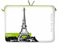 Digittrade LS136-15 Paris Designer Neopren Notebook Sleeve 39,1-39,6 cm...