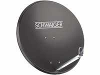 Schwaiger SPI998.1 Aluminium SAT-Spiegel, (Durchmesser 75 cm)