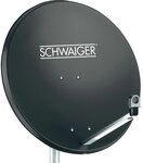 Schwaiger SPI998.1 Aluminium SAT-Spiegel, (Durchmesser 75 cm)
