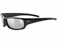 uvex Unisex – Erwachsene, sportstyle 211 Sportbrille, black/litemirror...