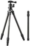 CULLMANN - 56815 - CARVAO 816TC - Reisestativ aus Carbon - Max. Auszugsh&ouml;he 137cm -