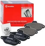 Brembo P 06 032 Bremsbelagsatz, Scheibenbremse - (4-teilig) | Passend f&uuml;r: Mini