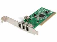 StarTech.com 4 Port 1394a FireWire PCI Schnittstellenkarte - 3x Firewire 400...