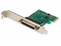 DIGITUS IO-Karte - PCIe - Parallele Schnittstellen-Karte - 1-Port DSUB-25 -...