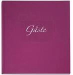 goldbuch 48 048 Seda G&auml;stebuch, 23,5 x 24,5 cm, Hochzeitsg&auml;stebuch mit 100 wei&szlig;en