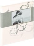walther design G&auml;stebuch weiss Leinen mit Ausstanzung, Hochzeit Romance GB-134