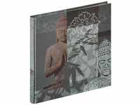 walther design Fotoalbum grau 26 x 25 cm Buddha FA-192-D