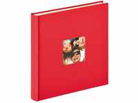 walther design Fotoalbum rot 33 x 34 cm Selbstklebealbummit Cover-Ausstanzung,...