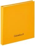 walther design G&auml;stebuch maisgelb 26 x 25 cm mit Pr&auml;gung und Spiralbindung, Fun