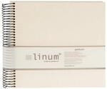 goldbuch 12931 Spiralalbum Linum, Foto Album 20 x 20 cm, Fotoalbum mit 40