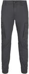 JACK & JONES Hose Cargo Jogger Pants Paul Flake AKM 542 Twill Gummibund, Grau