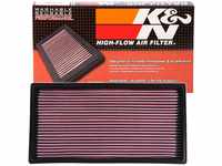 K&N 33-2670 Motorluftfilter: Hochleistung, Prämie, Abwaschbar,...