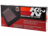 K&N 33-2857 Motorluftfilter: Hochleistung, Prämie, Abwaschbar, Ersatzfilter,