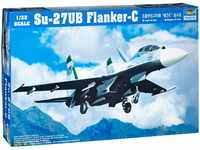 Trumpeter 02270 Modellbausatz Su-27UB Flanker-C