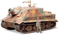 Tamiya 300035177-1:35 WWII Sturmtiger, 38 cm, RW61 (1), originalgetreue Nachbildung,