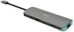 i-tec USB-C 4K Metall Nano Docking Station 1x HDMI 1x GLAN 3x USB 3.0 1x SD/MicroSD