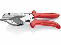 Knipex Gehrungsschere für Kunststoff- und Gummiprofile verchromt, mit