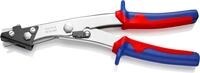KNIPEX Blechknabber mit Mehrkomponenten-H&uuml;llen vernickelt 280 mm, 90 55 280 EAN